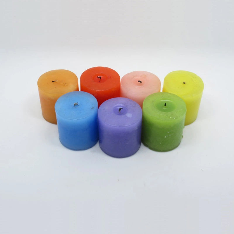 China Big White Dinner Votive Candles Chakra Candle